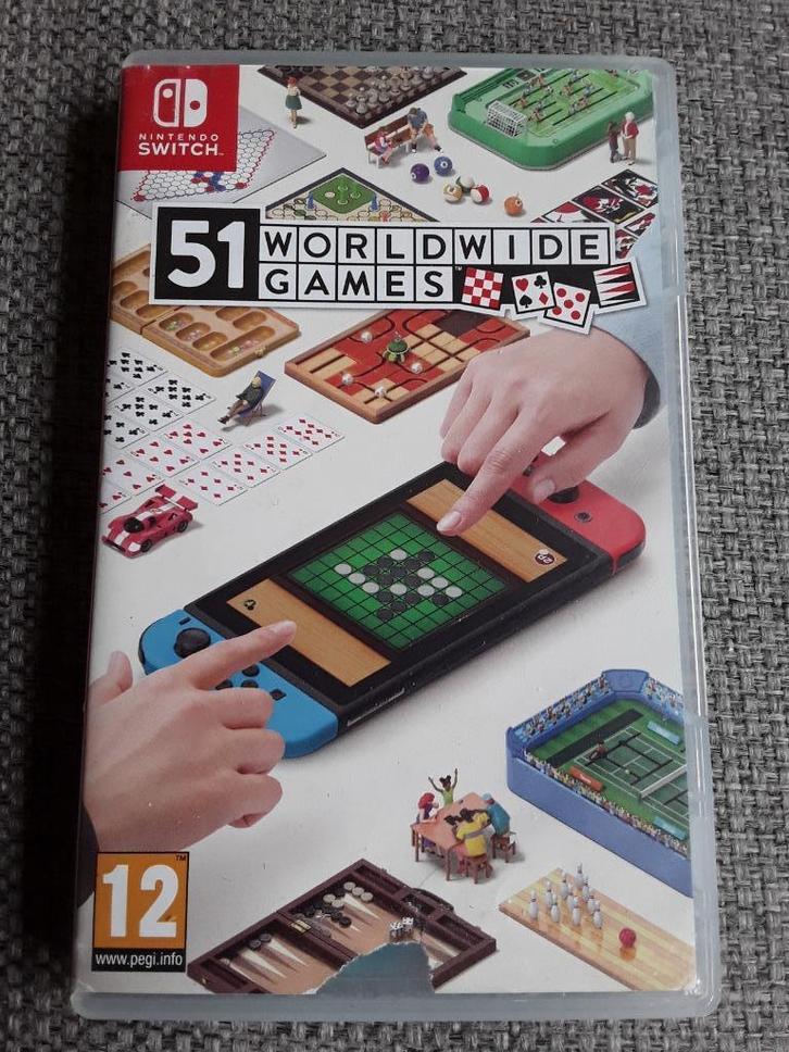Nintendo Switch Game 51 Worldwide Games, Spelcomputers en Games, Games | Nintendo Switch, Zo goed als nieuw, Sport, 2 spelers