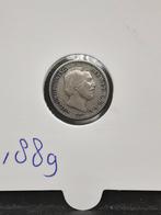 10 cent 1889 Koning Willem III, Koning Willem III, Zilver, Ophalen of Verzenden, 10 cent