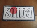 Folder Simca programma 1963-1964, Zo goed als nieuw, Overige merken, Simca, Ophalen of Verzenden
