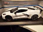 Chevrolet Corvette Stingray coupe 2020 1/18, Hobby en Vrije tijd, Modelauto's | 1:18, Nieuw, Ophalen of Verzenden, Auto, Maisto