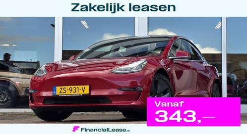 Tesla Model 3 Long Range AWD 75 kWh 1e Eigenaar FSD comp. SO, Auto's, Tesla, Bedrijf, Lease, Financial lease, Model 3, ABS, Airbags