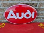 Emaillebord  automerk  Audi 40 cm mancave item, Verzamelen, Merken en Reclamevoorwerpen, Verzenden, Nieuw, Reclamebord