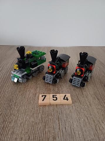 Lego Creator Locomotiefs 2x 31015..4837 beschikbaar voor biedingen