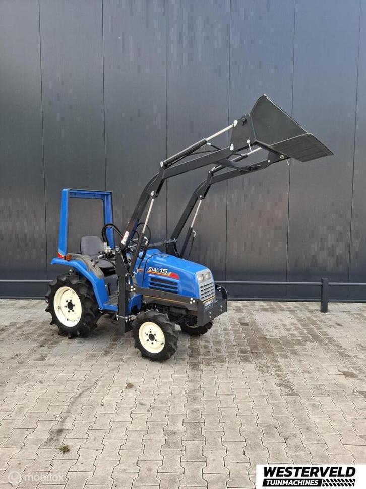 Gebruikte Iseki Sial 15 minitractor met voorlader 4wd, Zakelijke goederen, Agrarisch | Tractoren, Overige merken, Gebruikt