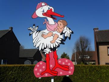 Geboortebord voor Baby jongen of Meisje te huur! beschikbaar voor biedingen