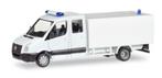 VW Crafter m. K., wit (Minikit) Herpa, Hobby en Vrije tijd, Modelauto's | 1:87, Ophalen of Verzenden, Nieuw, Auto, Herpa