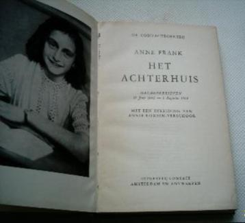 Anne Frank: Het achterhuis. 22e druk uit 1958. beschikbaar voor biedingen