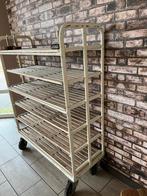 Authentieke bakkerskar met 6 houten planken, Ophalen of Verzenden, Gebruikt