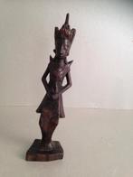 Balinese danseres, houtsnijwerk, Indonesië, Antiek en Kunst, Ophalen of Verzenden