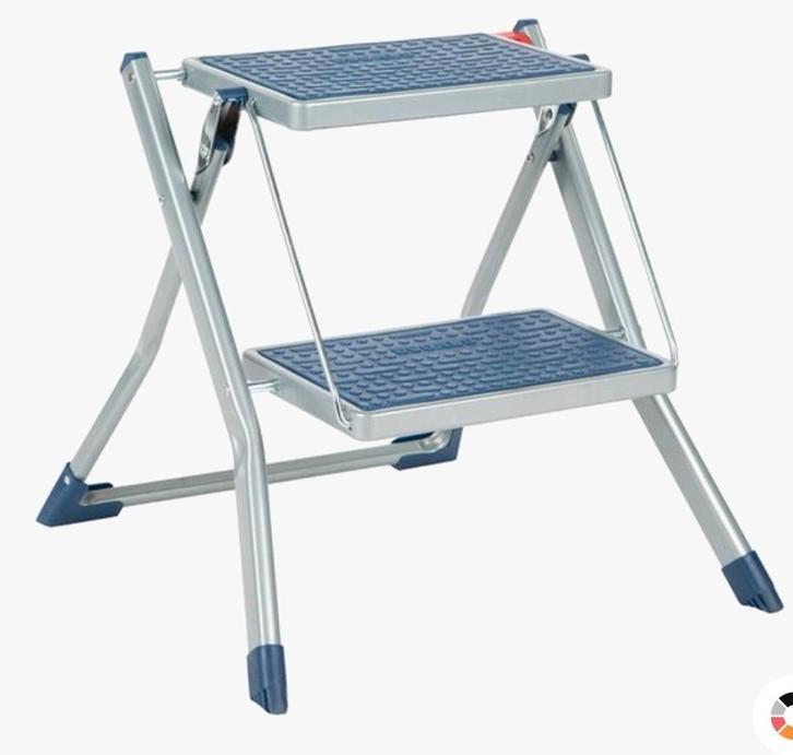 Opstapje - 2 Treden - Nieuw in Verpakking, Doe-het-zelf en Verbouw, Ladders en Trappen, Nieuw, Trap, Minder dan 2 meter, Opvouwbaar of Inschuifbaar