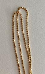 Mooie bolletjesketting in 14K geelgoud, 50 cm, Ophalen of Verzenden, Nieuw, Goud, Goud