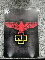 Metalen bord Rammstein ca 14 x 20, Verzamelen, Muziek, Artiesten en Beroemdheden, Nieuw, Ophalen of Verzenden