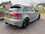 Audi A3 Sportback 30 Tfsi 116pk S Tronic 2019 Grijs, Auto's, Audi, Origineel Nederlands, Te koop, Zilver of Grijs, 5 stoelen