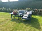 Zeer luxe aluminium hoekloungeset, ., Aluminium, Ophalen of Verzenden, Bank
