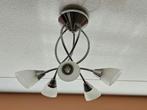 Plafond 5-armig Octopuslamp 360 buigbaar, Ophalen of Verzenden, Zo goed als nieuw, Glas