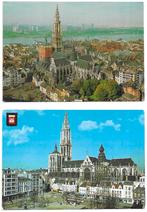 AK Antwerpen - 2 x Panorama met Kathedraal, Verzenden, 1960 tot 1980, Ongelopen, Antwerpen