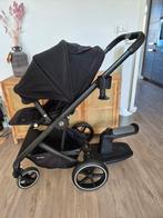 Cybex Balios S Lux Kinderwagen - Zwart, Kinderen en Baby's, Kinderwagens en Combinaties, Ophalen, Gebruikt, Kinderwagen, Verstelbare duwstang