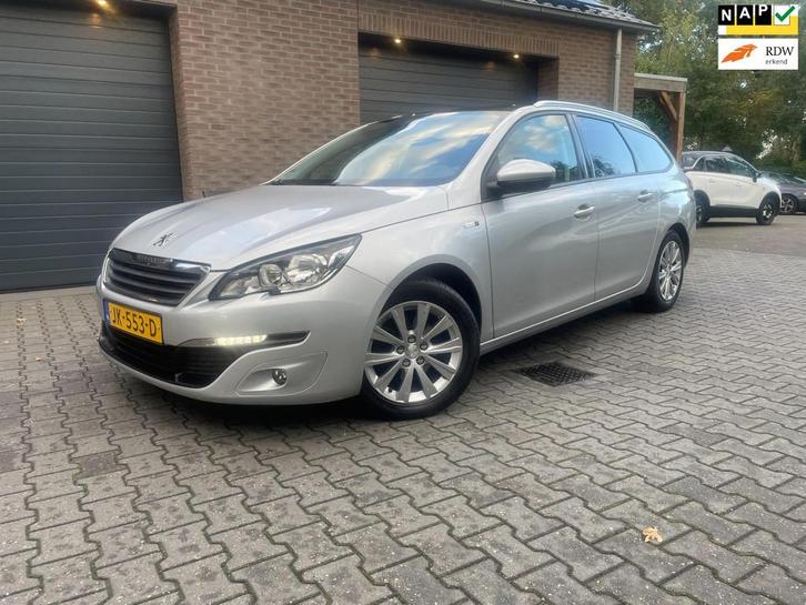 Peugeot 308 SW 1.2 PureTech Style AUTOMAAT NAVI ECC 2016, Auto's, Peugeot, Bedrijf, Te koop, ABS, Airbags, Airconditioning, Centrale vergrendeling