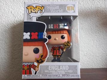 Funko Pop! Pop NIEUW It's a SMALL World Engeland 1074 beschikbaar voor biedingen