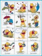 Borduurpatroon kalender Winnie the pooh, Ophalen of Verzenden, Patroon
