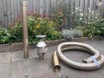 Te koop: schoorsteenkap en bij behoren pijpen., Huis en Inrichting, Kachels, Gebruikt, Gas, Ophalen of Verzenden, Inbouw