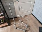 RVS trolley als nieuw, Ophalen of Verzenden, Gebruikt
