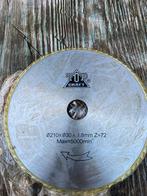 Top Craft Cirkelzaagblad 210mm - Nieuw, Ophalen, Cirkelzaag, Nieuw, 600 tot 1200 watt