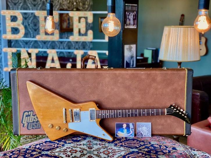 1976 Gibson Explorer Limited Edition Natural, Muziek en Instrumenten, Snaarinstrumenten | Gitaren | Elektrisch, Gebruikt, Solid body