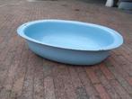 Blauw emaille teil / bad / babybadje., Ophalen