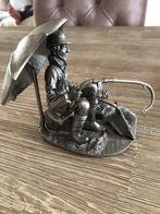 Tinnen visserman., Antiek en Kunst, Curiosa en Brocante, Ophalen of Verzenden