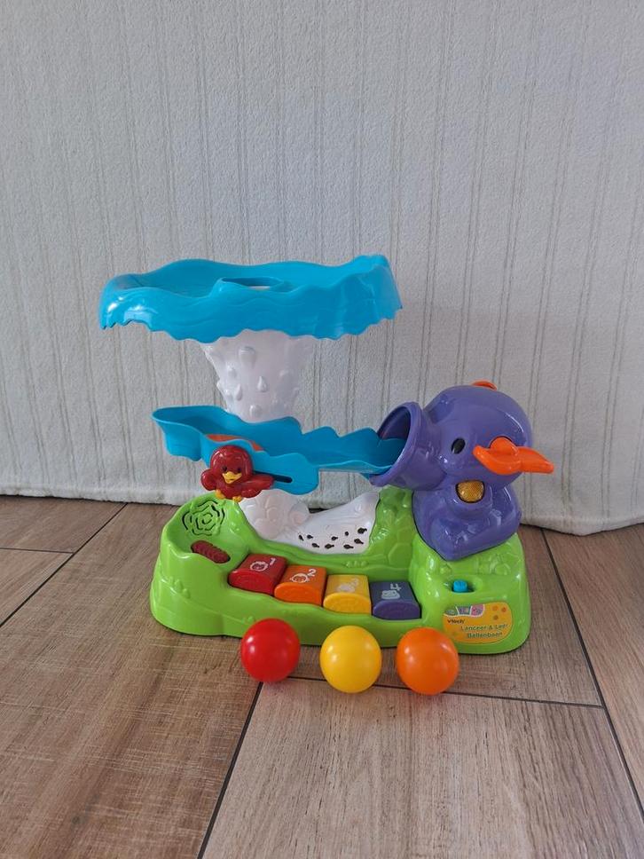 Vtech Ballen Olifant, Kinderen en Baby's, Speelgoed | Babyspeelgoed, Gebruikt, Overige typen, Met geluid, Ophalen of Verzenden