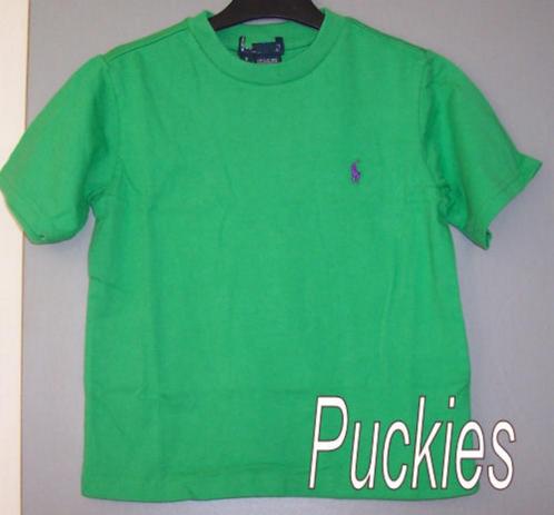 Groen Ralph Lauren t-shirt maat 68 *NIEUW* (6746) a, Kinderen en Baby's, Babykleding | Maat 68, Nieuw, Jongetje, Shirtje of Longsleeve