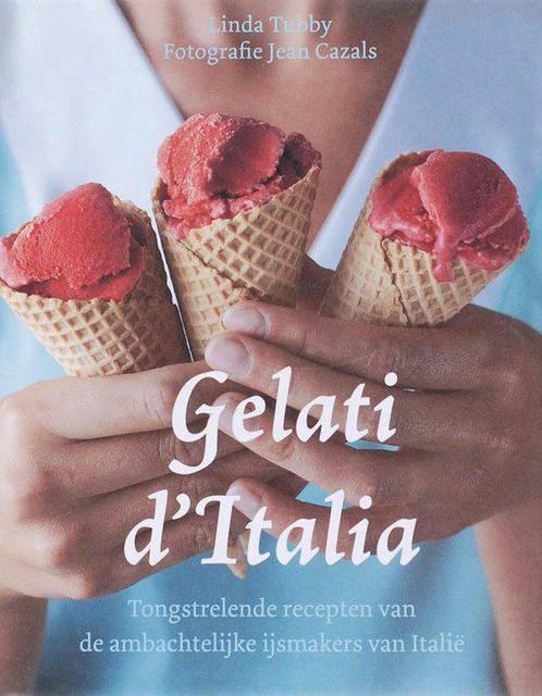 Gelati d'Italia, Linda Tubby, Boeken, Kookboeken, Zo goed als nieuw, Italië, Ophalen of Verzenden