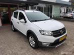 Dacia Sandero 0.9 TCe Stepway Lauréate|2014|AIRCO|CRUISE, Auto's, Dacia, Voorwielaandrijving, Stof, Gebruikt, Wit