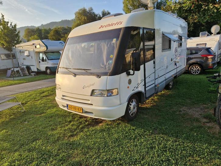 te koop mooie camper Dethleffs globetrotter, Caravans en Kamperen, Campers, Particulier, tot en met 4, Integraal, Dethleffs, Fiat