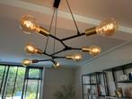 Hanglamp zwart/goud, Huis en Inrichting, Lampen | Hanglampen, Ophalen of Verzenden, Zo goed als nieuw, Minder dan 50 cm