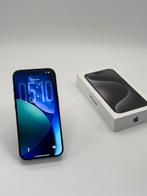 iPhone 15 Pro | 128 GB | Black Titanium | Goed | Garantie, Gebruikt, Apple Inc., Overige typen, Ophalen of Verzenden