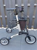 Gemino 60 lichtgewicht rollator met tasje, zitje met rugband, Ophalen, Opvouwbaar, Gebruikt