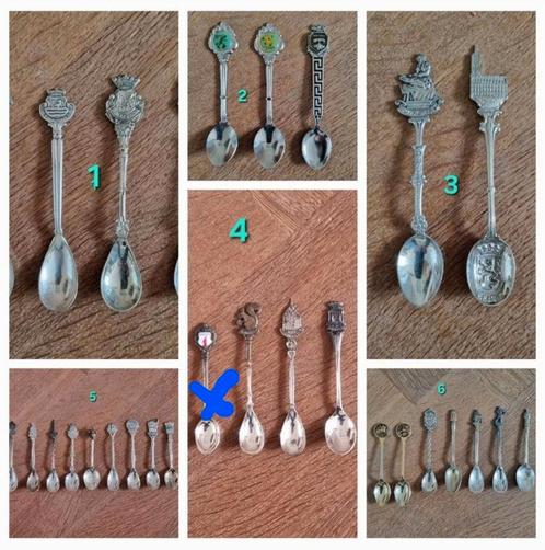 34 verzilverde vintage theelepels. Voor 25 euro of per stuk., Verzamelen, Overige Verzamelen, Gebruikt, Ophalen of Verzenden
