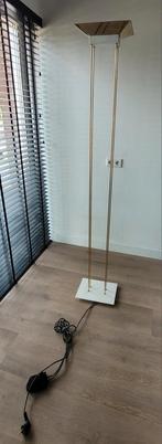 Vloerlamp messing, Ophalen, Gebruikt, Metaal, 150 tot 200 cm