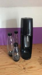 Sodastream zwart met cilinder, 2 grote,en 1 kleine en, Ophalen of Verzenden, Zo goed als nieuw