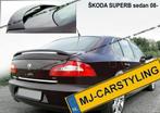 Skoda Superb '08 - Achterklep spoiler, Ophalen of Verzenden, MJ-Carstyling, Info@mj-carstyling.net, Sibeliusstraat 81 5011JH Tilburg