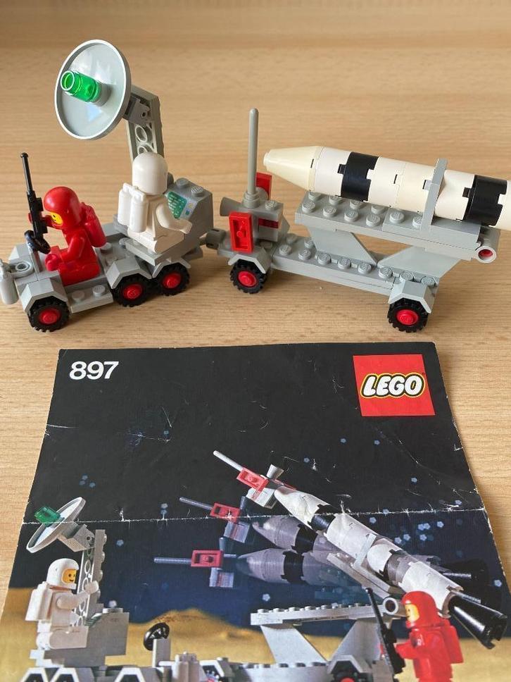 Lego 897 Mobile rocket launcher, Kinderen en Baby's, Speelgoed | Duplo en Lego, Gebruikt, Lego, Complete set, Ophalen of Verzenden