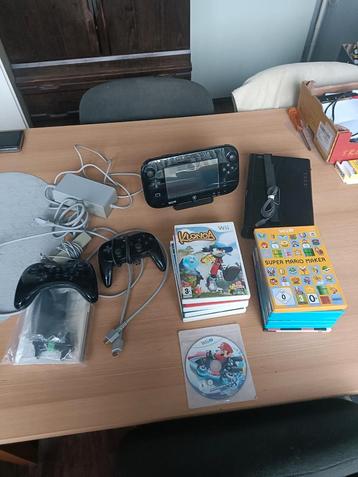 Nintendo Wii u met games  beschikbaar voor biedingen