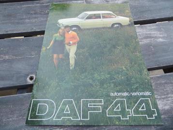 Folder DAF 44 Variomatic 1968 beschikbaar voor biedingen