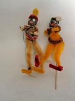 2 zwarte pietjes, Verzenden, Gebruikt