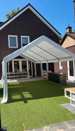 Partytent 8x4m te huur - incl. zijkanten, Gebruikt, Partytent, 4 tot 6 meter, 8 meter of meer