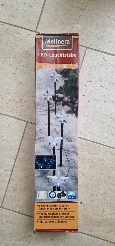 Ster Kerstverlichting voor Buiten - Prik in de Grond!, Tuin en Terras, Buitenverlichting, Nieuw, Vloerlamp, Kunststof, Minder dan 50 watt