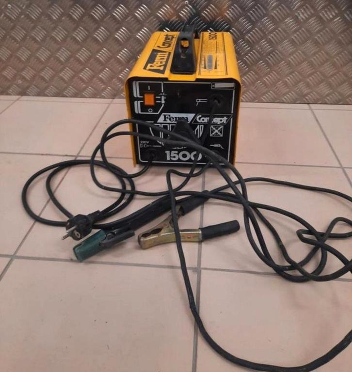 Ferm Concept 1500 Lasapparaat - Gebruikt, Doe-het-zelf en Verbouw, Gereedschap | Lasapparaten, Gebruikt, Elektroden, Minder dan 150 ampère