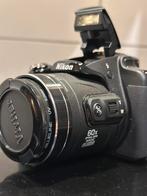 Nikon CoolPix P610 Zwart (als nieuw), Ophalen of Verzenden, Zo goed als nieuw, Nikon
